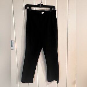 Maeve Black Size 10T Side Zip Capri Pants
